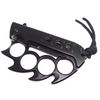 Soco Inglês Com Canivete Tático Militar 0895