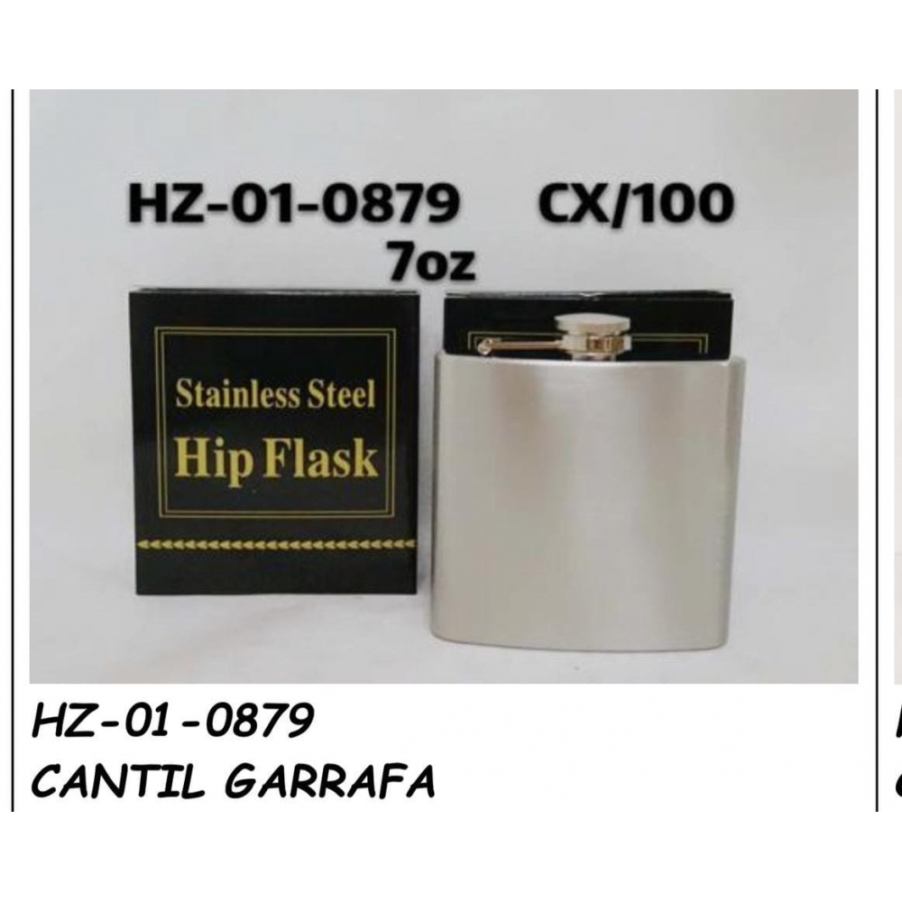 Cantil De Bolso Porta Bebida Garrafa Inox Para Whisky  0882