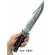 faca luxo churrasco lamiana desenhada SLK-A802