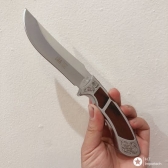 Mini Faca De Caça Churrasco Full Tang Modelo Bainha Slk-a46
