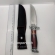 Faca De Caça Pesca Churrasco Luxo Fulltang Inox 0702/1435