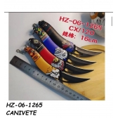 CANIVETE INDIANO KIT COM 4 PC HZ 1265