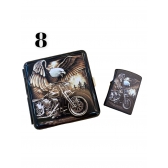 Acendedor Plasma Eletrico + Porta Cigarro 0813