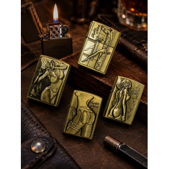 isqueiro  tipo zippo colecao mulheres 6143