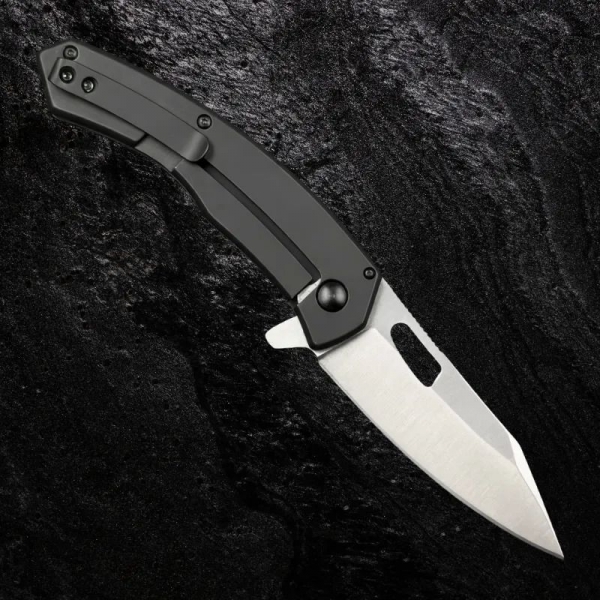Canivete Inox Black Silver C Clip 999B