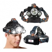 Lanterna Cabeça Triplo Led T6 Cree Profissional Ec-6230