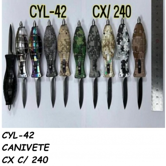 Canivete Retratil  Frontal Pequeno Granada CYL-42