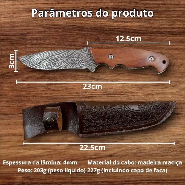 Faca pequena cozinha legumes DJ-179