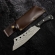 Faca Cutelo Fulltang 32,5cm  Bainha Couro SLK-LAF96AB