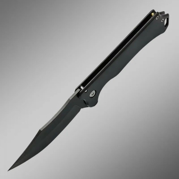 Canivete Inox Black Semi Automatico C Clip 999A