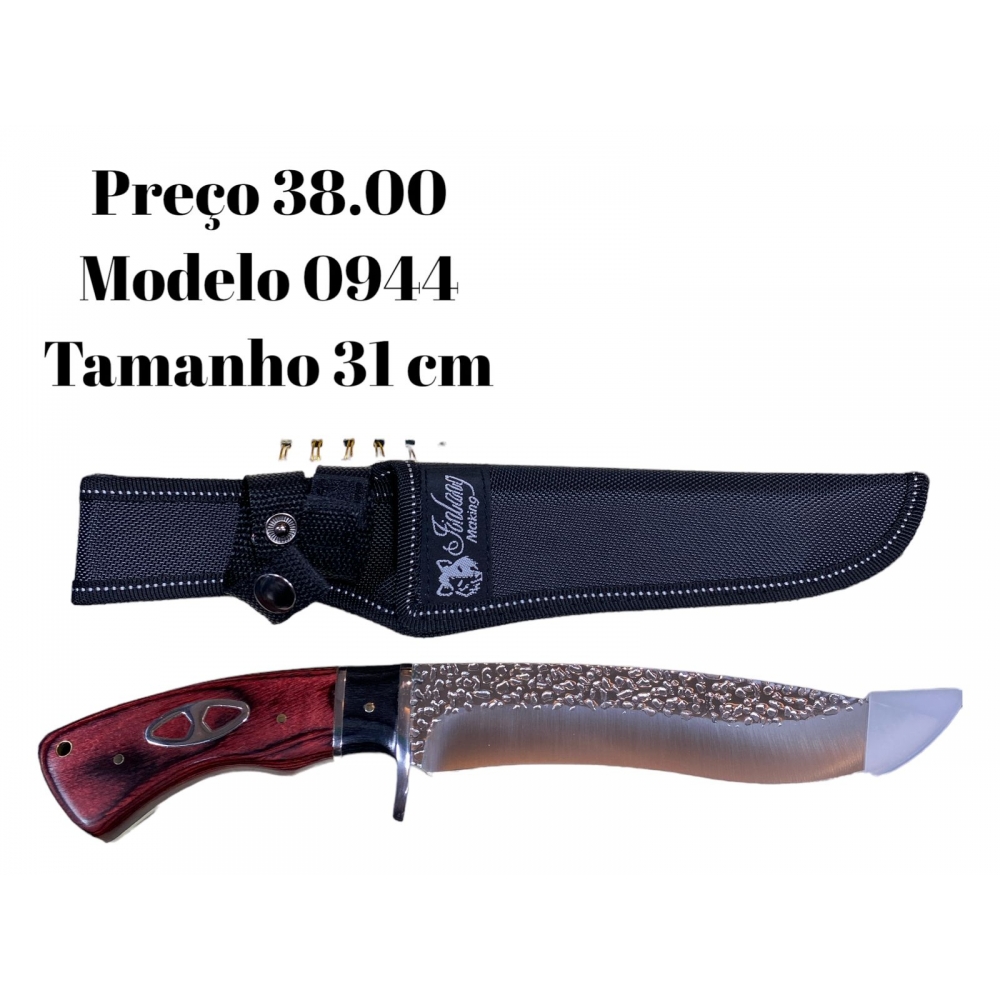 Faca Churrasco pesca/ lamina texturizada 0944