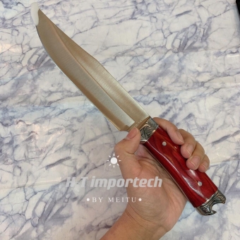 Faca Caça Pesca Camping Churrasco Com Abridor No Cabo 1436