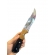 Faca Luxo Lobo Com Serra CYL-76