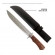 Faca  Luxo  Churrasco Full Tang  40 Cm L-35 /0990