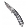 Canivete Tático Silver Black Semi Automático  F86 Tb-1710