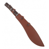 Facão Nepalês Kukri 5mm Dorso Fulltang Caça,com Bainha Couro  SLK-YX07