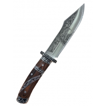 faca luxo churrasco lamina desenhada aGUIA SLK-A801