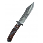 faca luxo churrasco lamina desenhada aGUIA SLK-A801