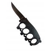 Canivete Semi Automatico Com Garra + Clip P/Cinto 0210