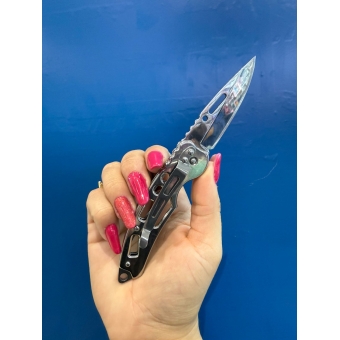 CANIVETE MANUAL INOX COM CLIP JB-003