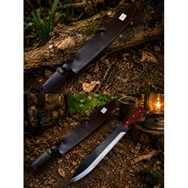 Facão Esportivo Trilha Camping Full Tang 50 Cm 1893