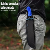 Faca Fulltang Inox Cabo Resina Com Cobre Em Relevo A261