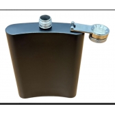 Kit Cantil 226ml Inox Frasco Whiskeira Bolso 2 Copos 1 Funil Cd13