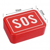Kit Sobrevivência De Emergência 7 Em 1 Sos Camping Trilha