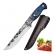 Faca Artesanal Fulltang Damasco Azure Desossa Churrasco DJ-354
