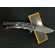 CANIVETE LUXO TRABALHADO SEMI AUTOMATICO COM CLIP - 1560