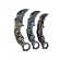 Canivete Karambit semi automatico caveira slk- D322