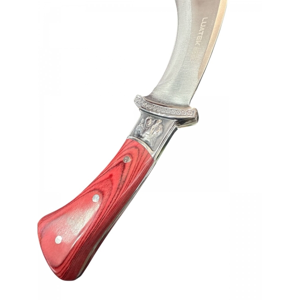 Faca De Caça Pesca Churrasco Luxo Fulltang Inox A32