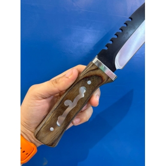 FACA CHURRASCO COM SERRA SLK-A26