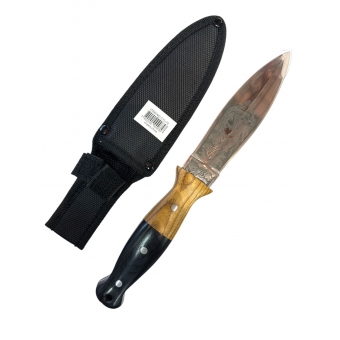 Faca Punhal lamina desenhada CYL-75