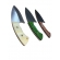 Faca Skinner Coreadeira pesca,camping Cozinha  CYL-25 RESINA