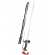 ADAGA KATANA DRAGON SILVER 0831