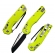 Canivete Tático Microtech Msi Ram Lok Verde Florescente Clip Verde-limão cyl 68