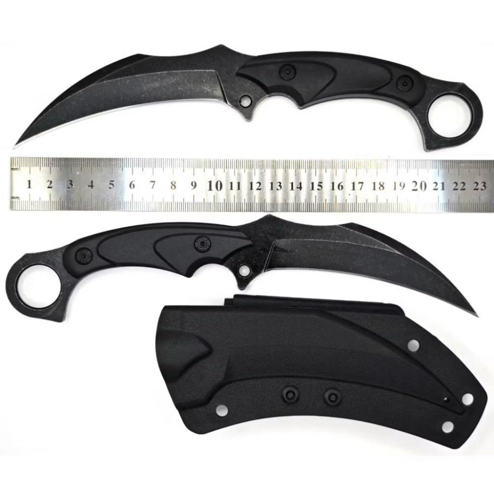 Faca Karambit Todd Begg Full Tang C/Bainha Sobrevivencia SK-7