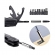 Canivete Alicate Tático Multifuncional 5 em 1 + Kit 9 Bits WSOM Outdoor