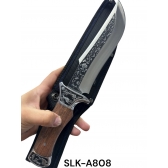 faca luxo churrasco lamiana desenhada SLK-A808
