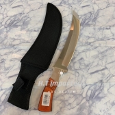 Faca De Caça Pesca Churrasco Luxo Fulltang Inox TB-1519
