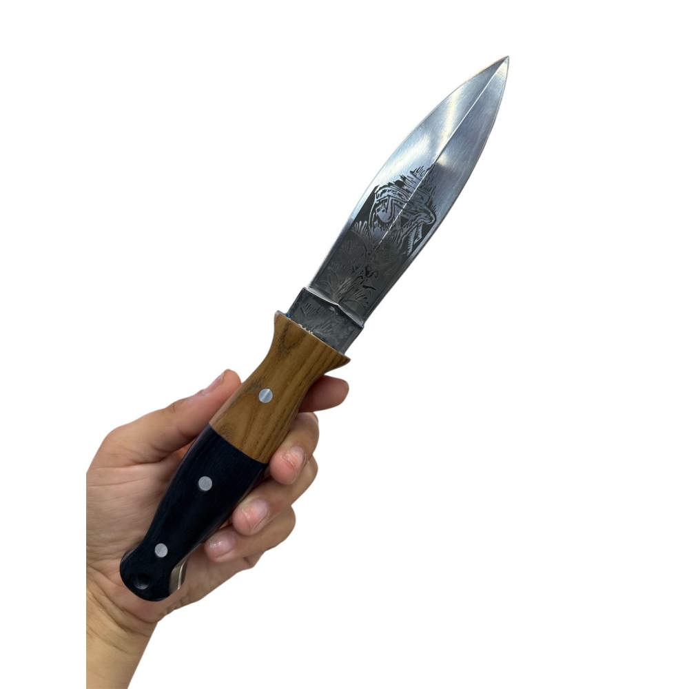 Faca Punhal lamina desenhada CYL-75