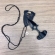 Mini Faca Push T Dagger Fulltang Pescoço Caveira  Corrente