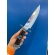Faca Luxo Churrasco Com Detalhe resina 1905