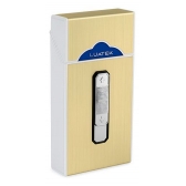 Carteira Porta Cigarro  Com Acendedor Isqueiro LH-076 - DOURADO