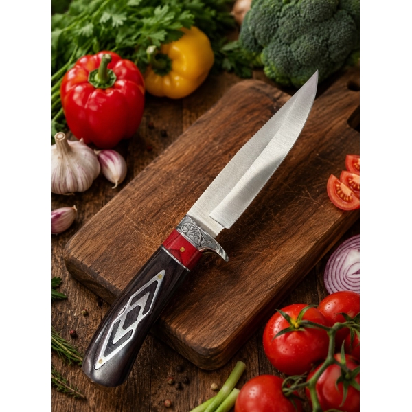 Faca Churrasco Cozinha Full Tang HZ- 1085