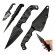 Faca Mini Stroup Knives Aço Carbono G10 SLK D201