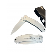 Canivete Inox SEMI AUTOMATICO Com Clip CYL-1559