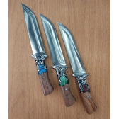 FACA LUXO DE CHURRASCO DETALHE RESINA 0508
