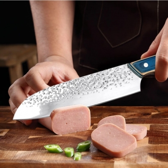 Faca japonês cozinha Chef facas, aço inoxidável, carne, peixe, frutas, desossos, açougueiro DJ-315